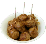 Boulettes de boeuf à la sauce “Chipotle”